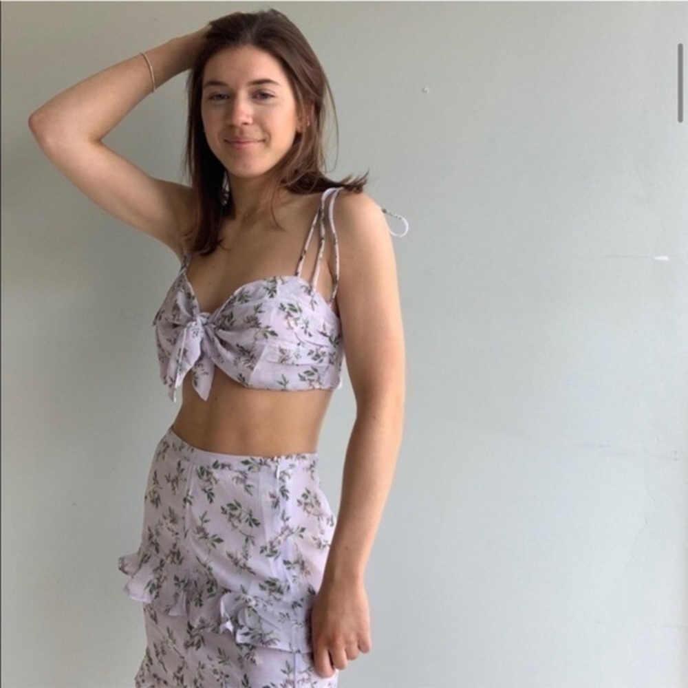 Two piece flora Lavender setโ - Picture 8 of 14